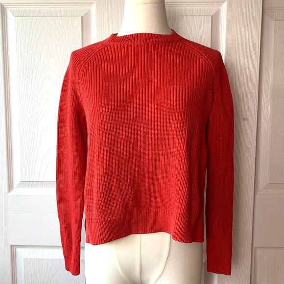 Lauren Ralph Lauren Petite Small Pink Sweater Slits on Sides - Picture 3 of 7